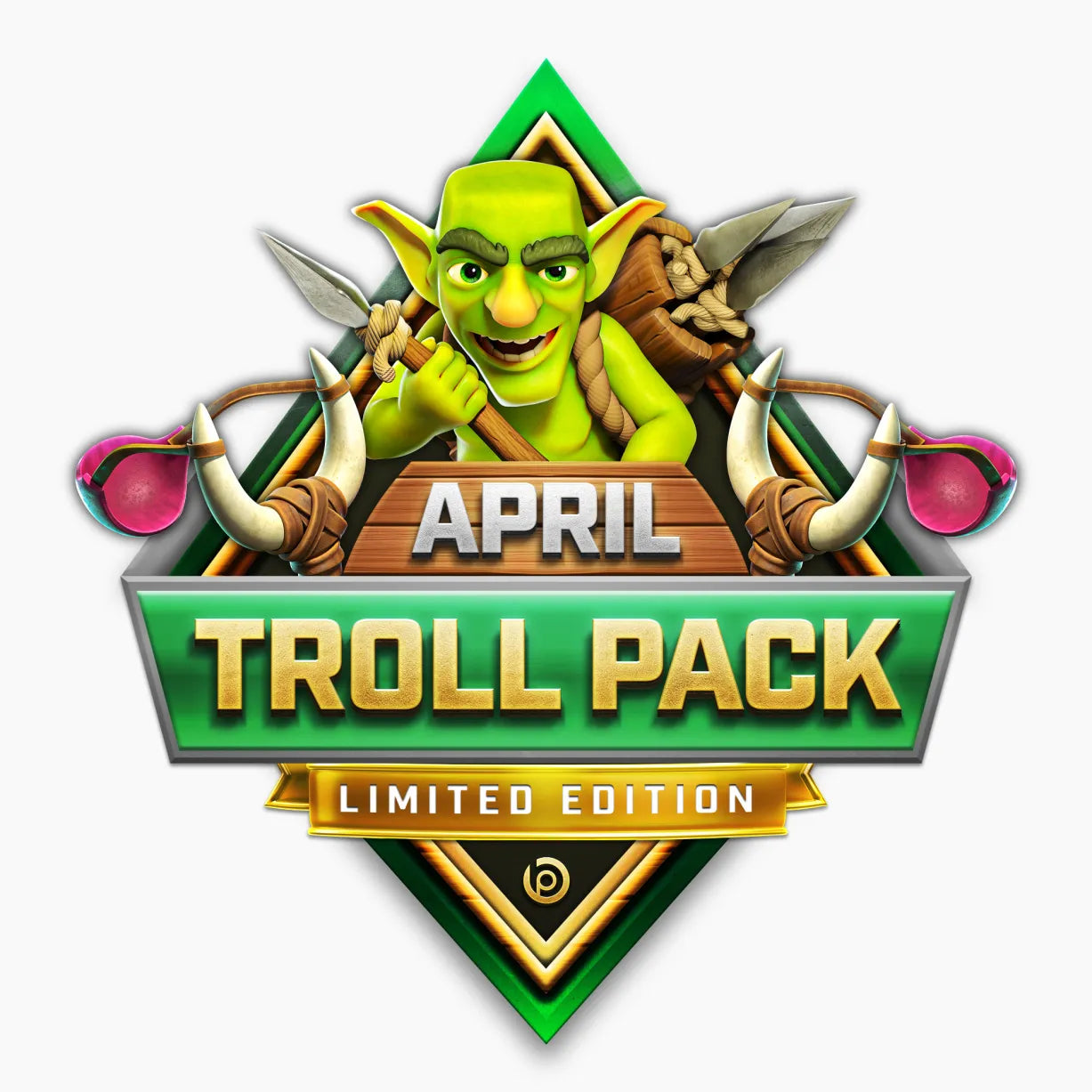 TH16 April Troll Base Pack | Limited