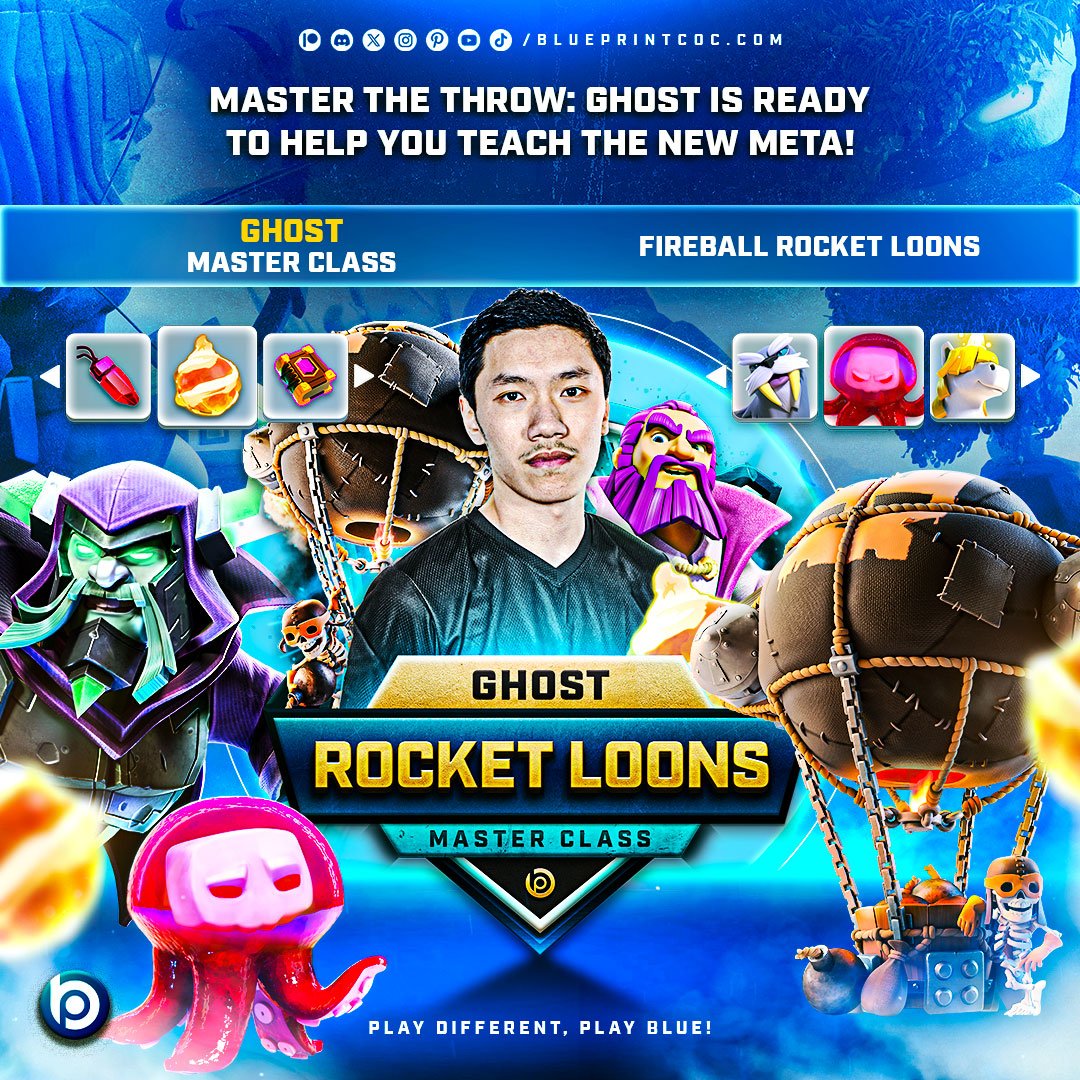 Fireball Rocket Loons (Master Class) by Ghost - CoC Coaching