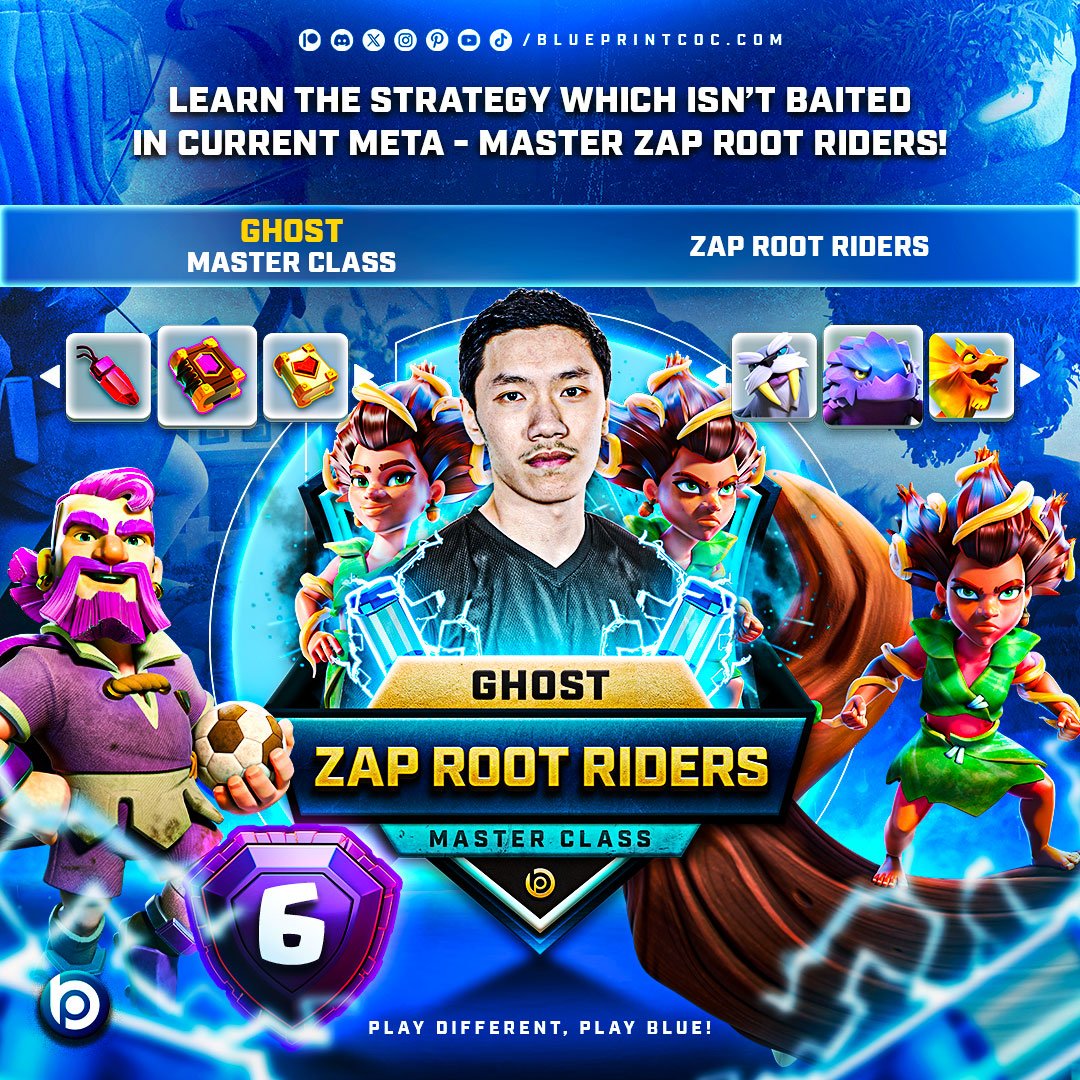 Zap Root Riders (Master Class) by Ghost - CoC Coaching