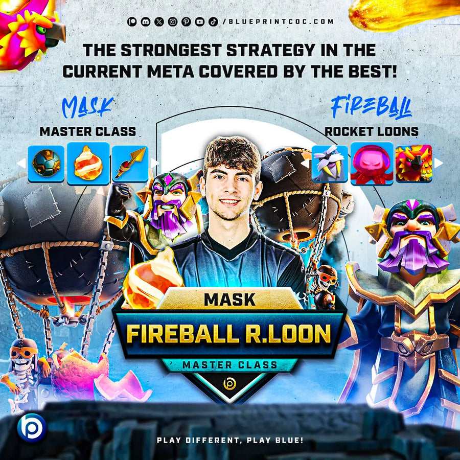 Fireball Rocket Loons | Mask