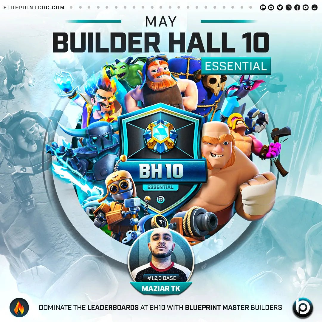 Builder Hall 10 Base Pack | Essential