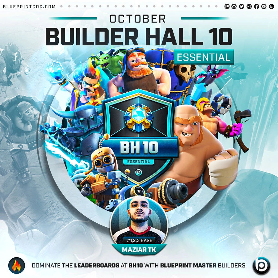Builder Hall 10 Base Pack | Essential