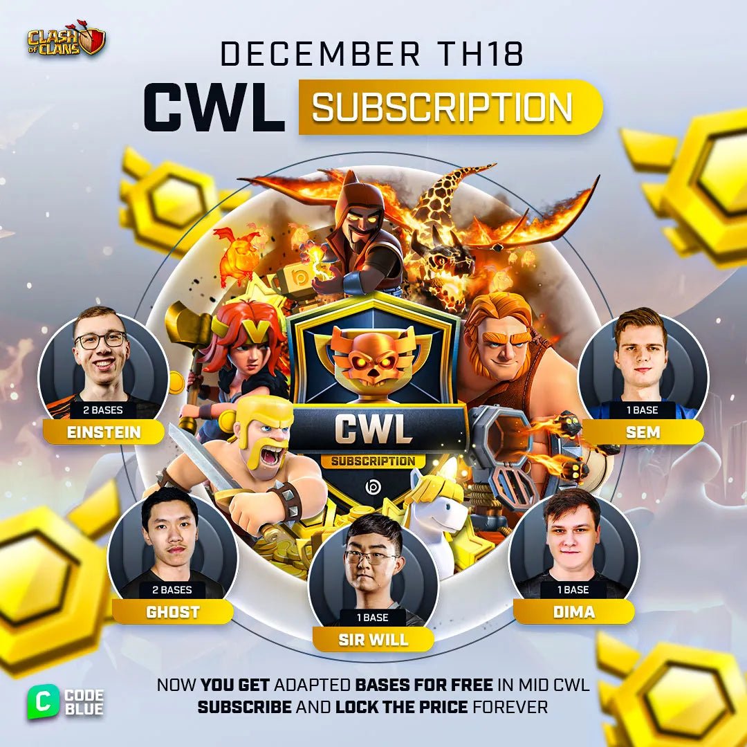 TH18 CWL Subscription