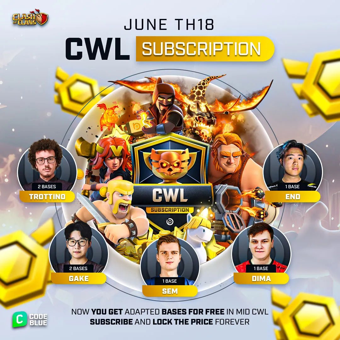 TH18 CWL Subscription