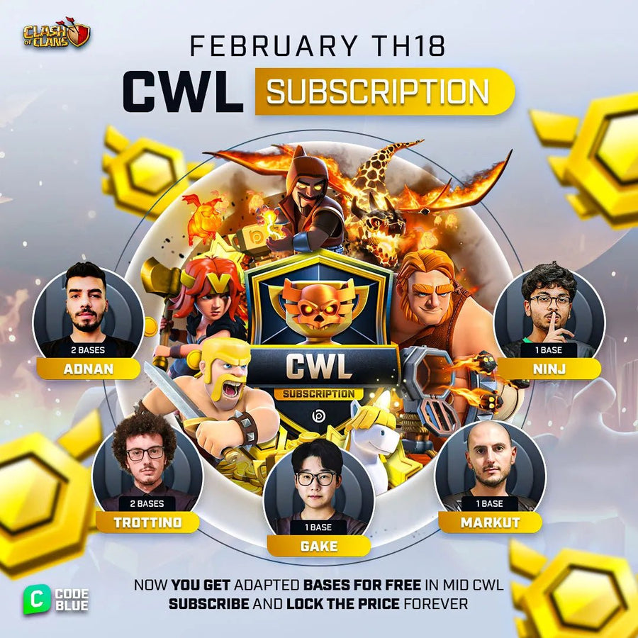 TH18 CWL Subscription