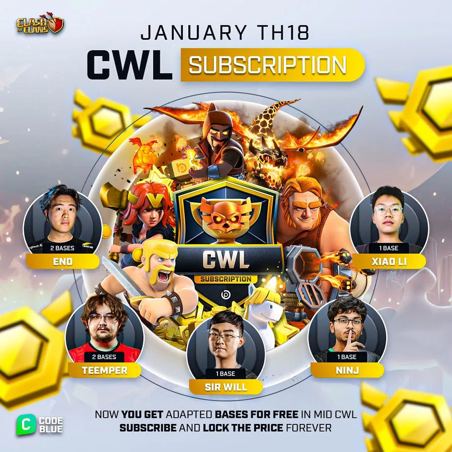 TH18 CWL Subscription