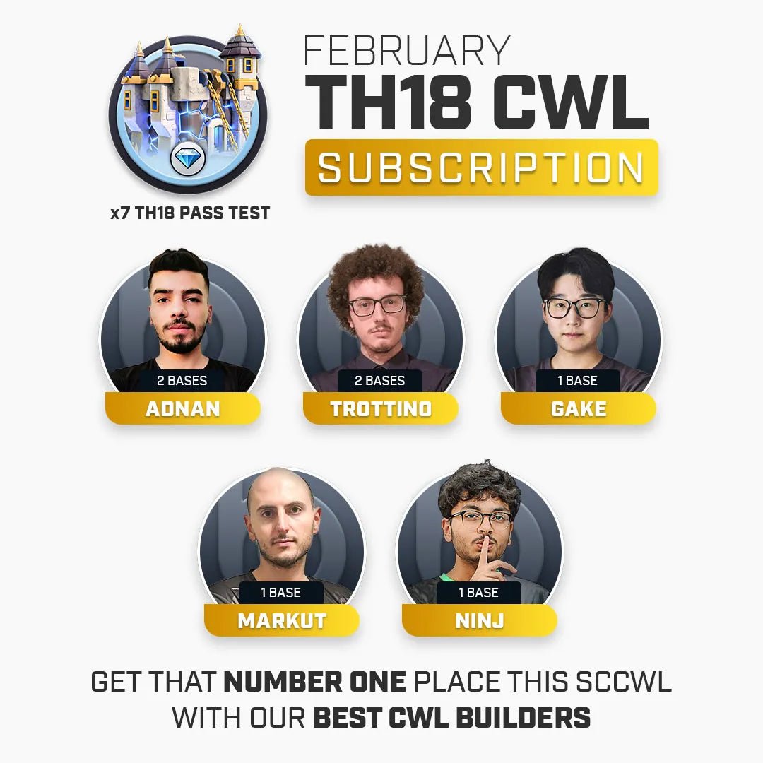 TH18 CWL Subscription