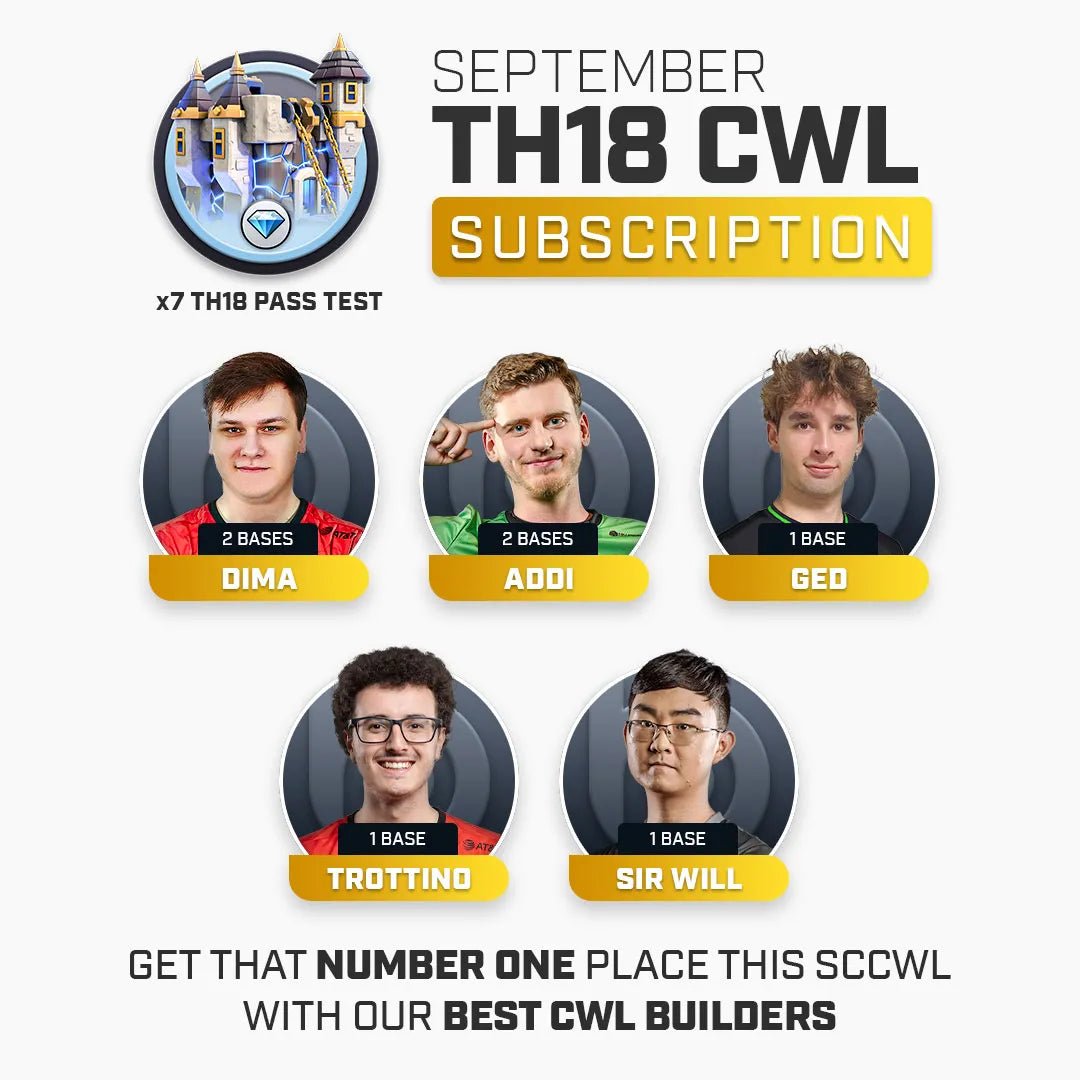 TH18 CWL Subscription