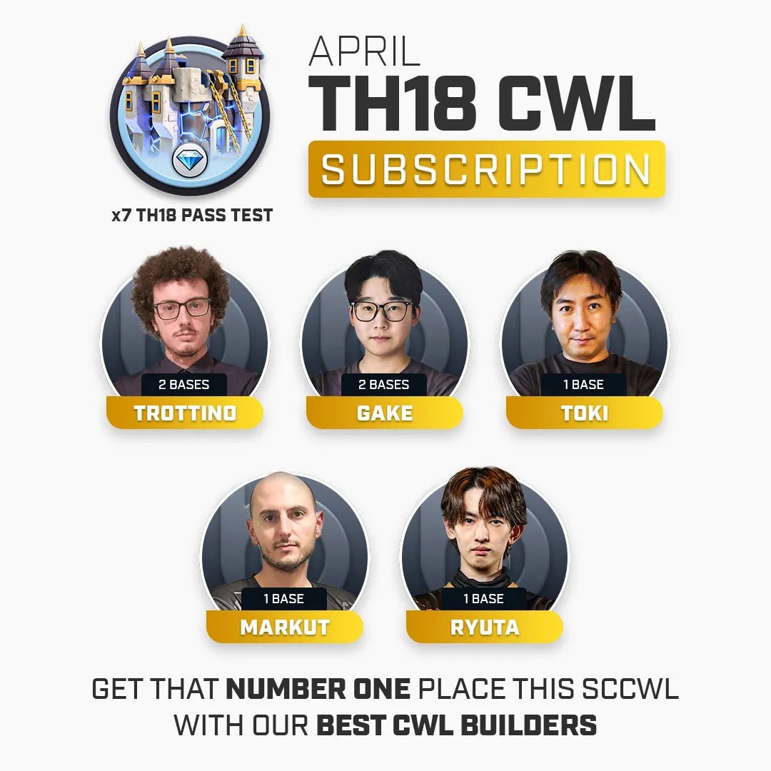 TH18 CWL Subscription