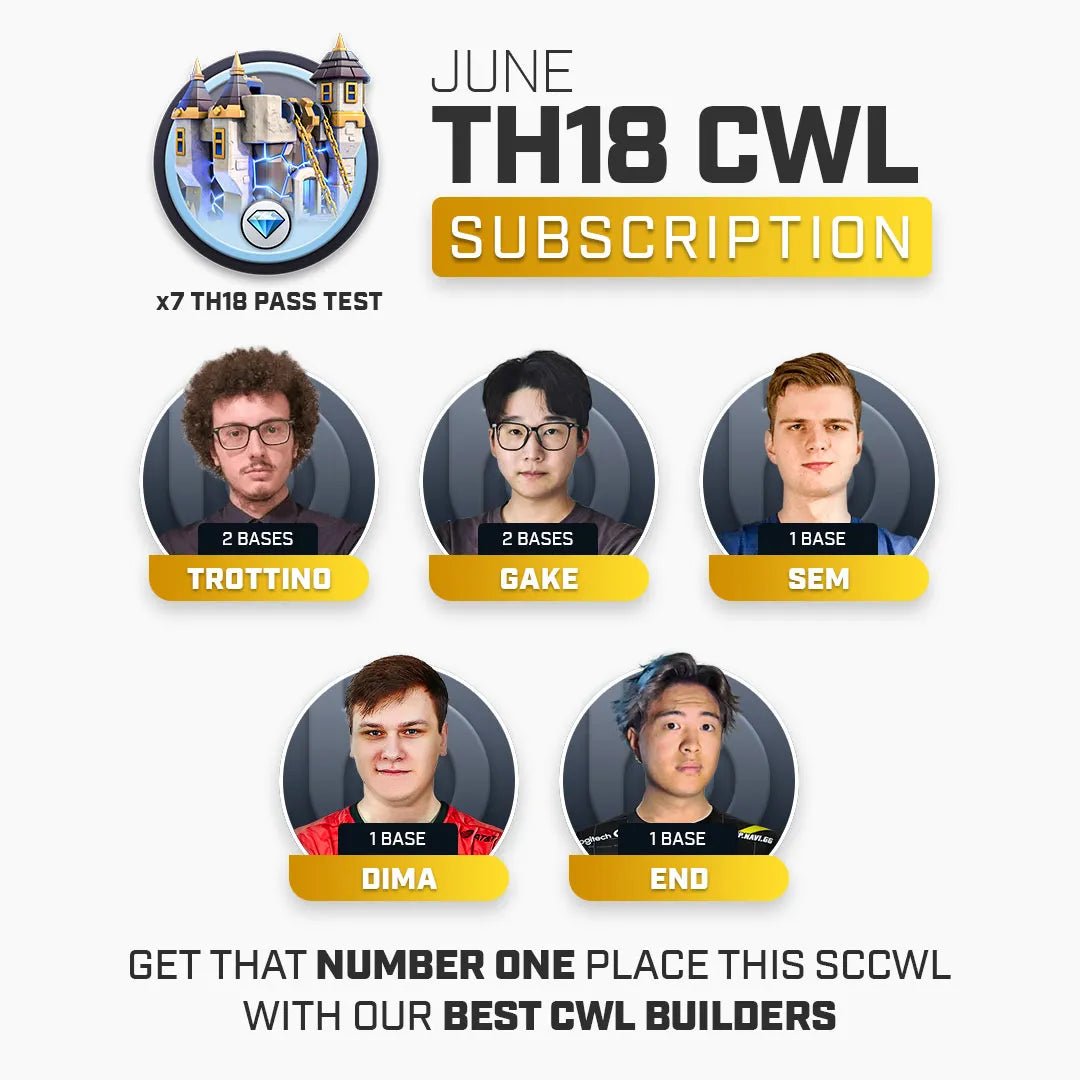 TH18 CWL Subscription