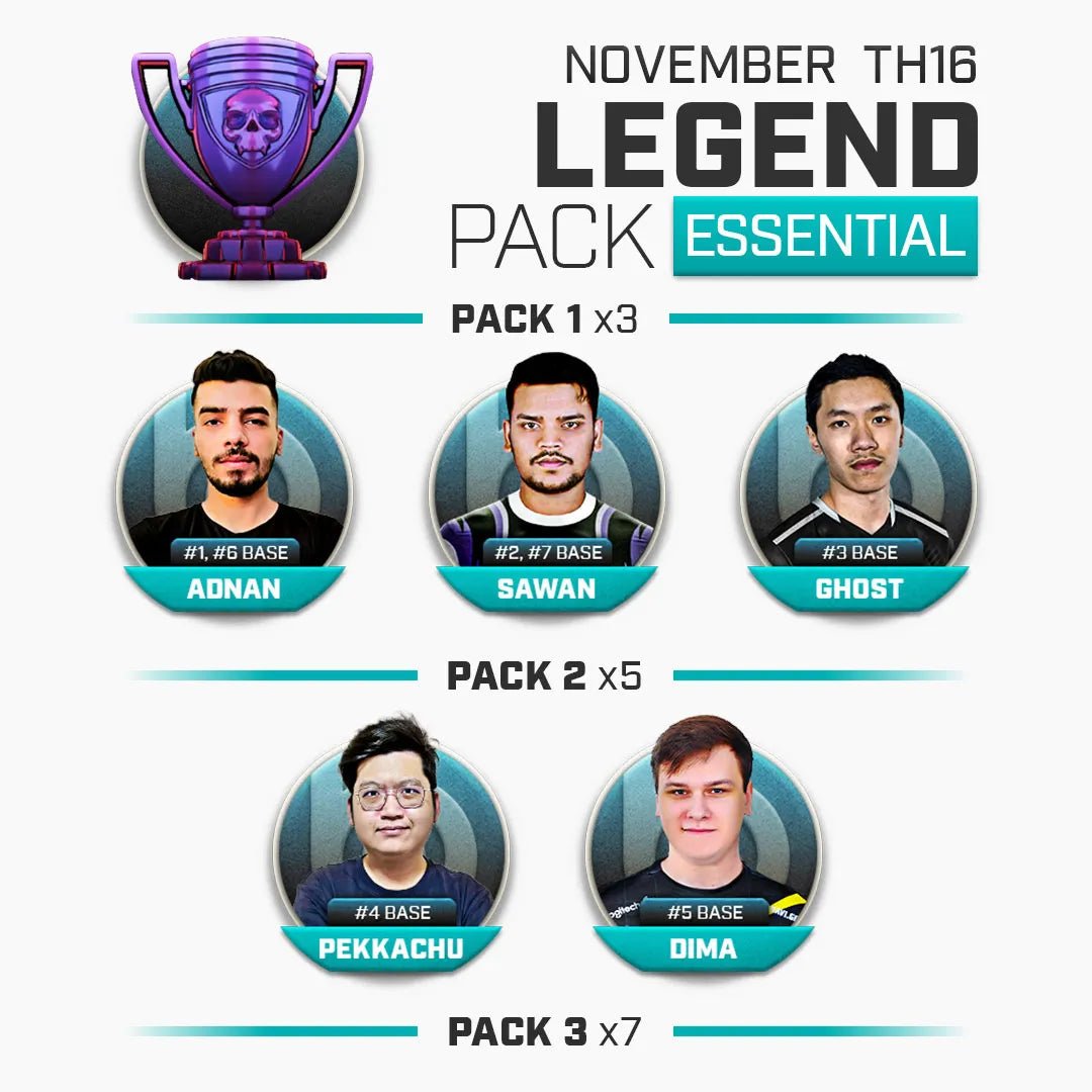 TH16 Legend Base Pack | Essential