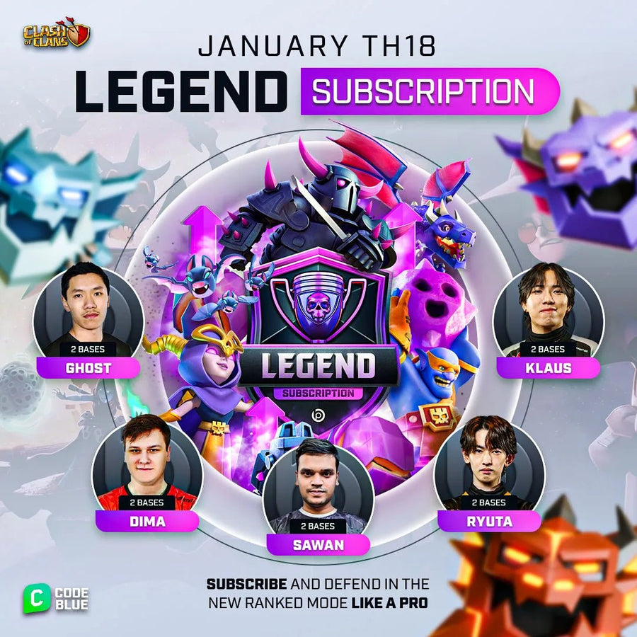 TH18 Legend Subscription