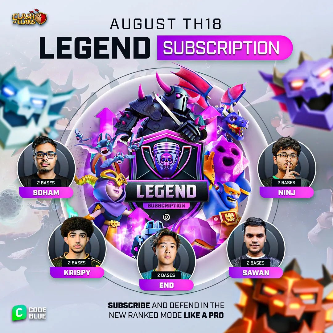 TH18 Legend Subscription