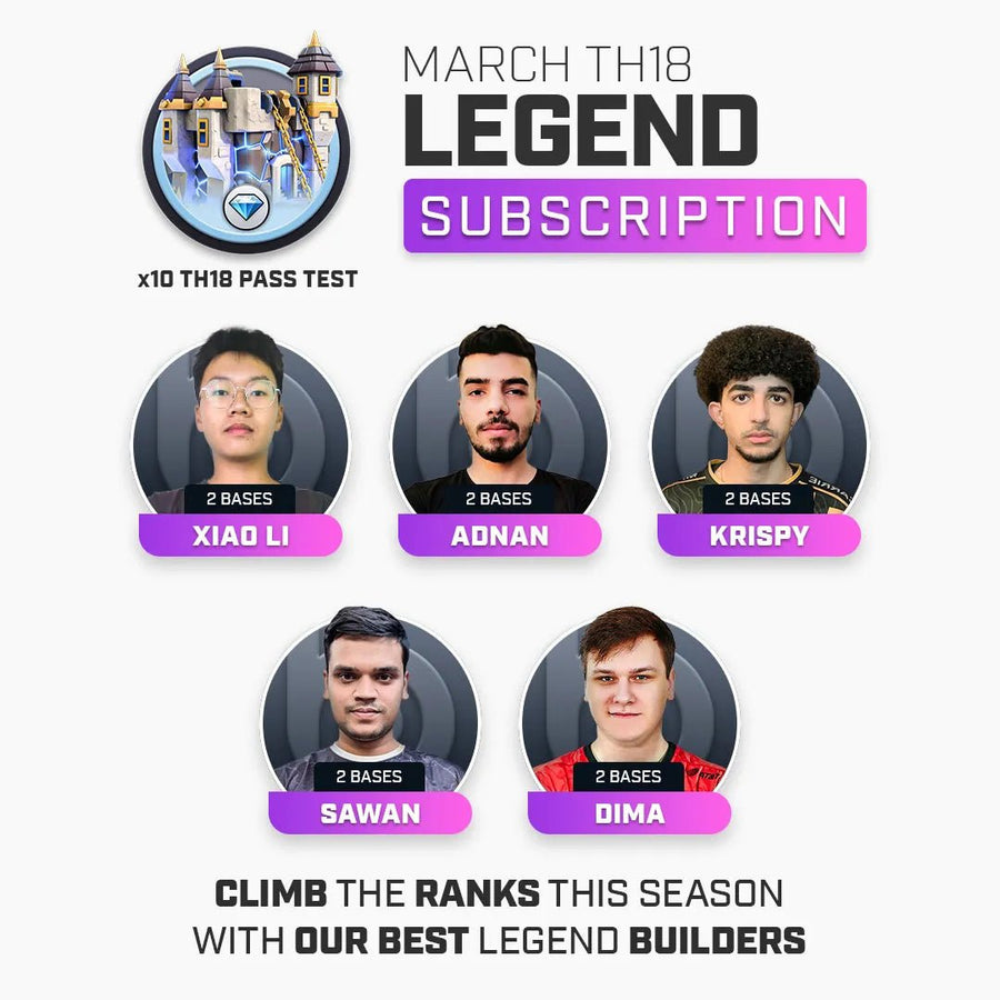 TH18 Legend Subscription