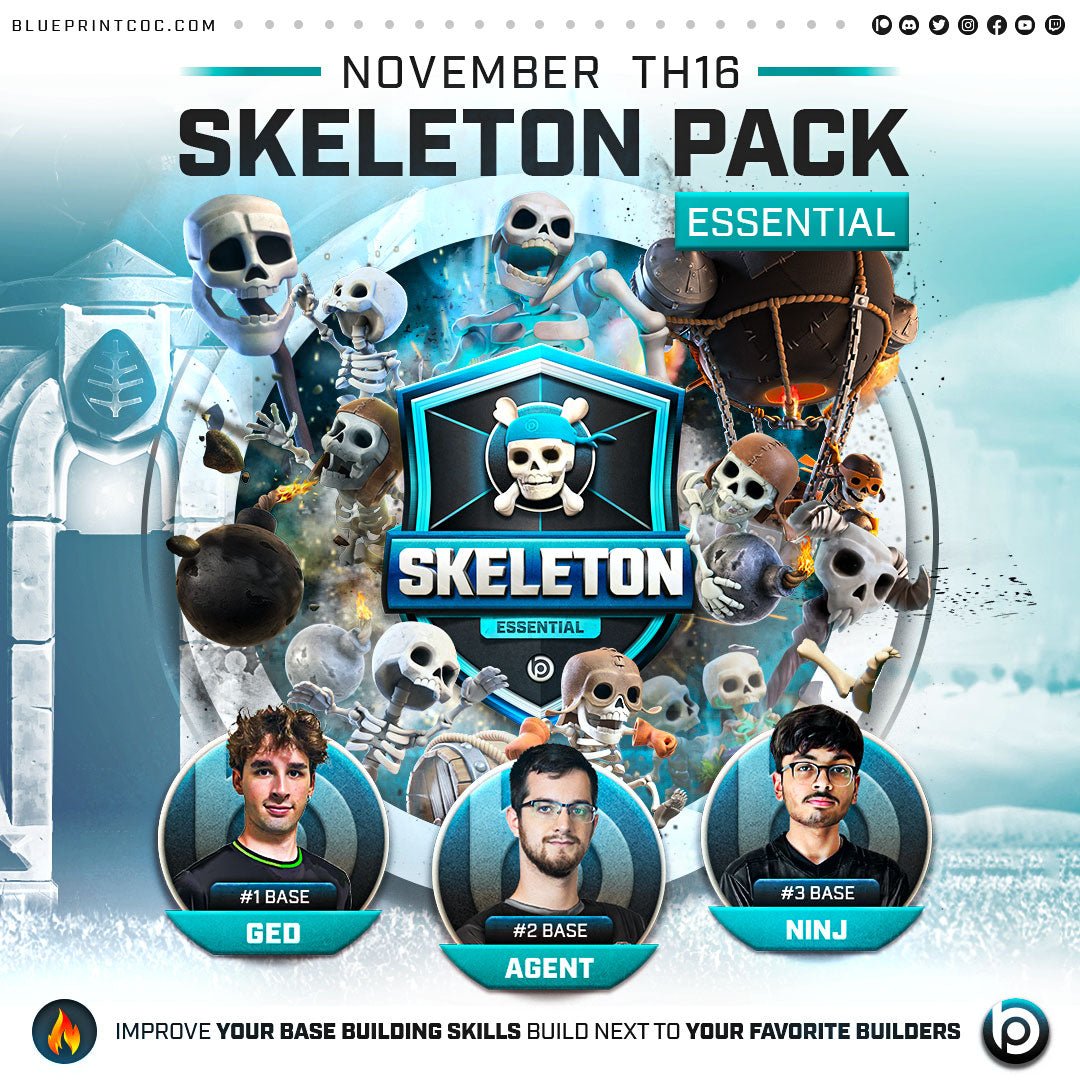 TH16 Skeleton Base Pack | Essential