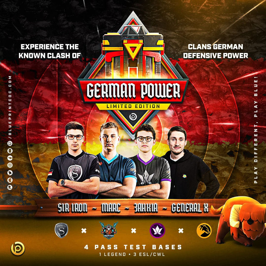 German Power Base Pack | Limited - Blueprint CoC