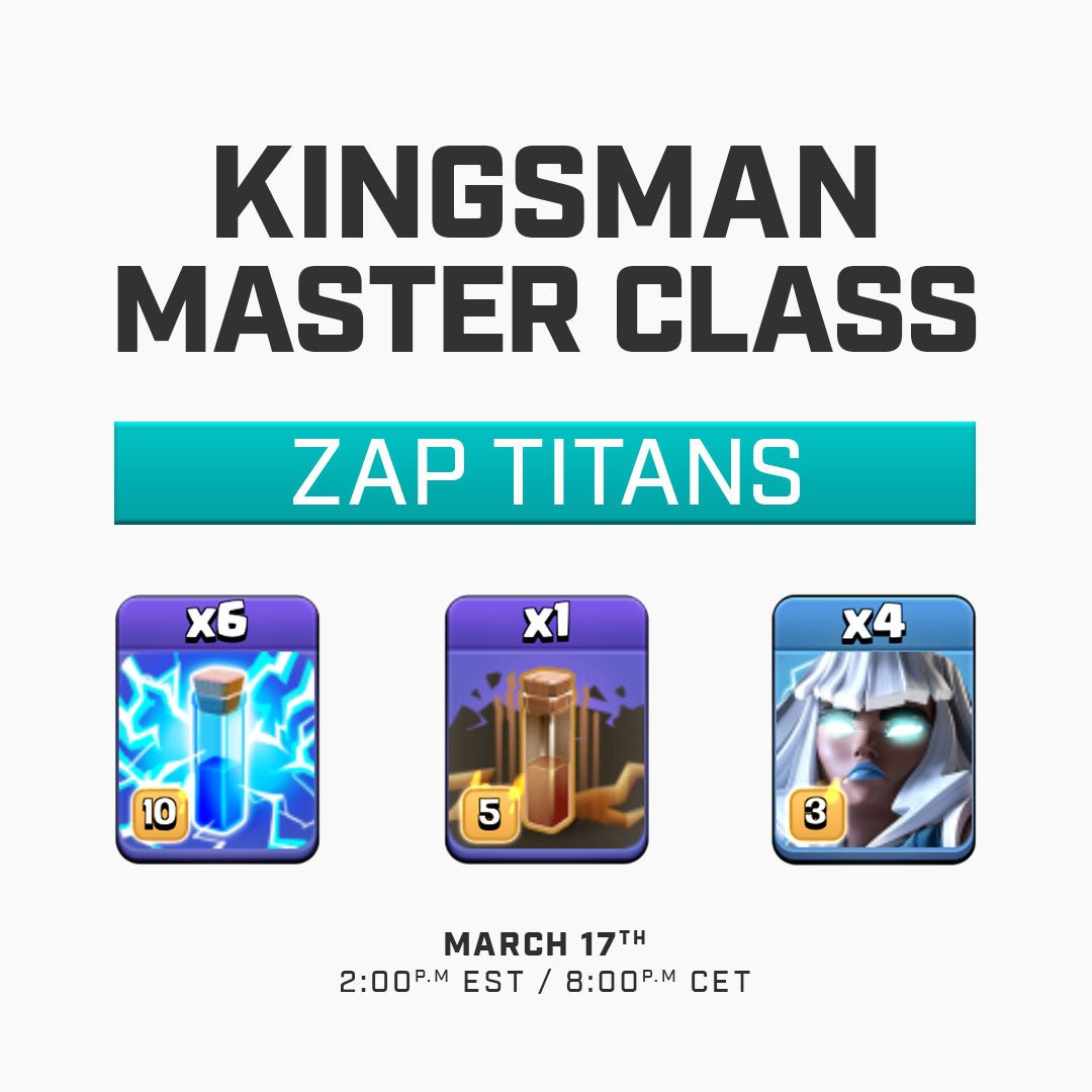 Master Class by Kingsman - Blueprint CoC Coaching