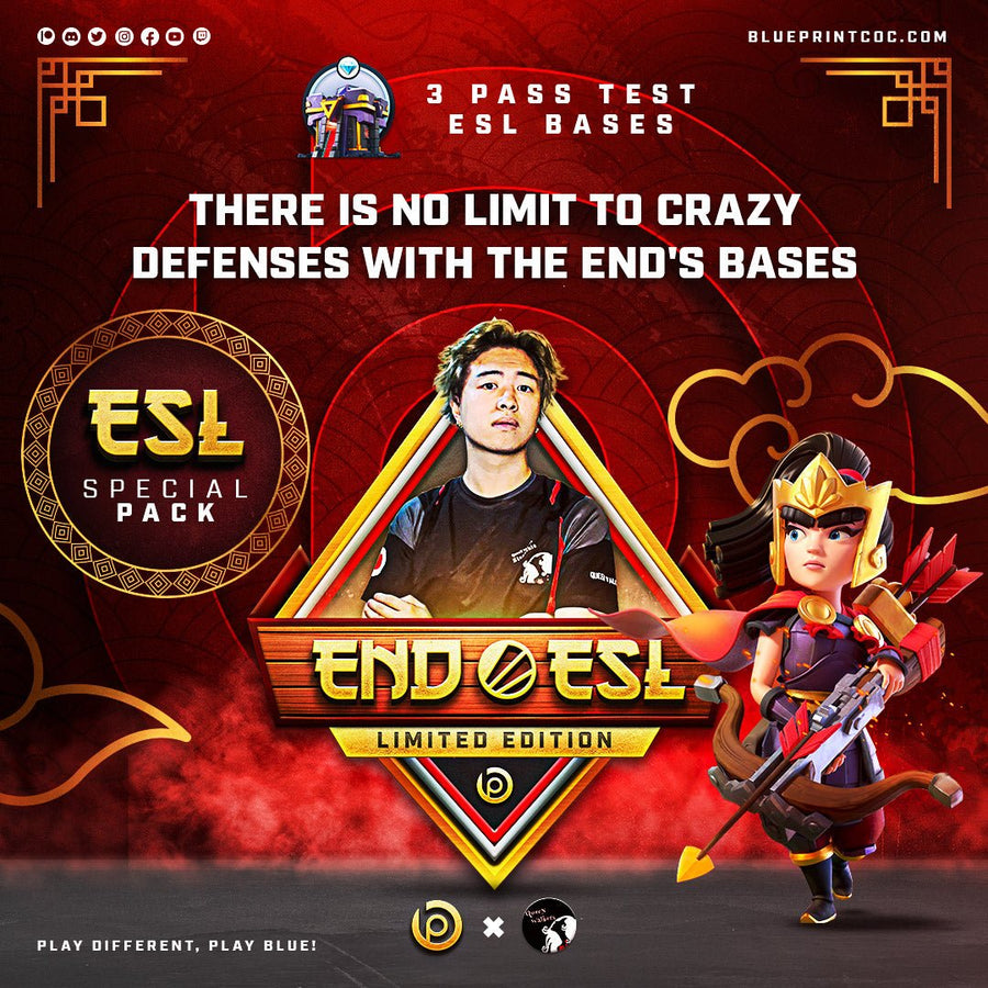 End ESL | Limited - Best TH15 CoC Bases - CoC Legend League Bases - Limited Edition - Blueprint CoC