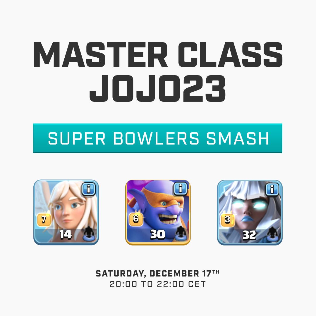 Jojo23 Master Class | Limited - Clash of Clans Coach - CoC Coaching Master Class - Coaching Session - Blueprint CoC