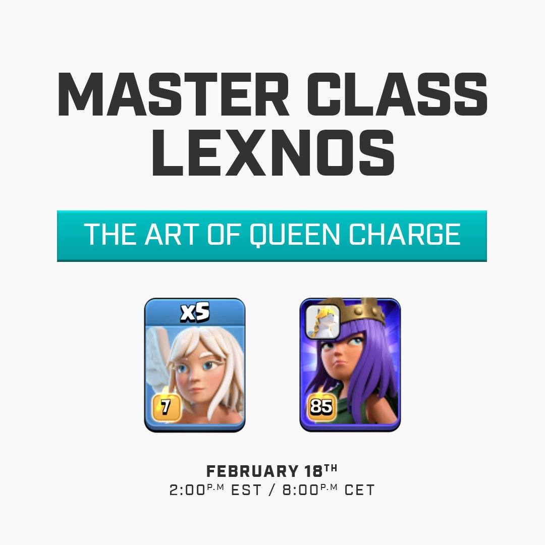 Lexnos Master Class - Clash of Clans Coach - CoC Coaching Master Class - Coaching Session - Blueprint CoC